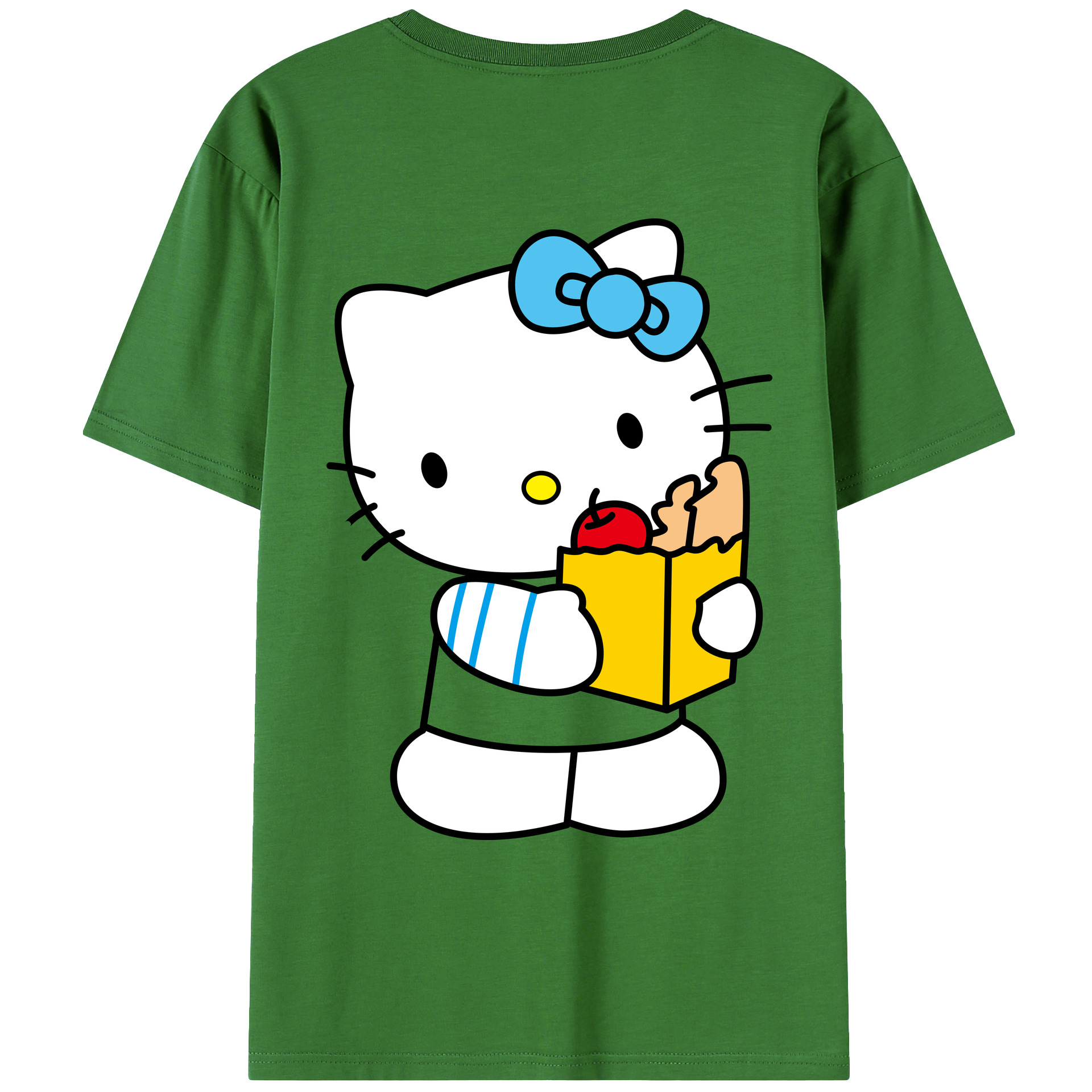 （画像用） Hello Kitty ハローキティ レディース半袖Tシャツ(バックプリント)